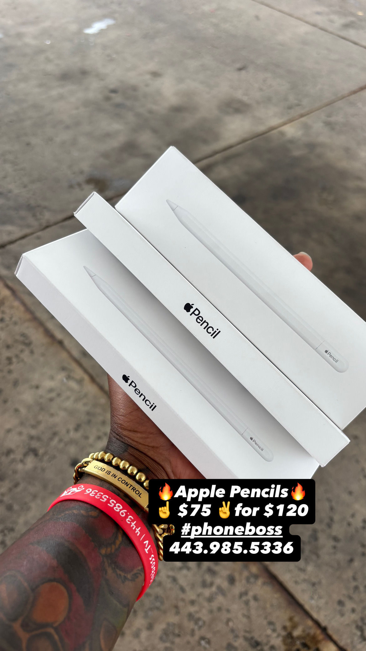 Apple Pencil boxes